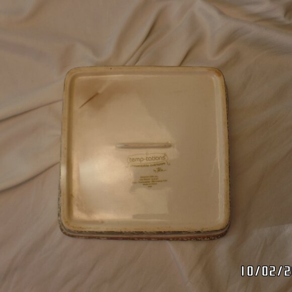 Temptations Presentable Ovenware by Tara 8.5" Square Casserole Dish - Picture 10 of 14